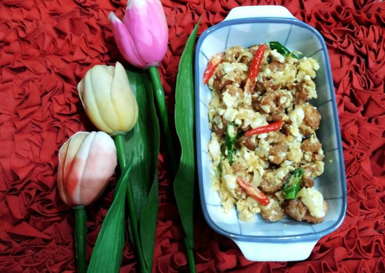 Resep Simple Cumi Tumis Telur Asin yang Lezat Sekali