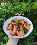 กุ้งอบวุ้นเส้น
