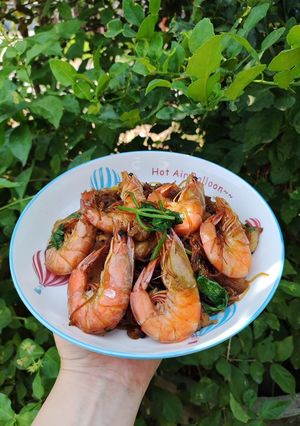 รูปของ กุ้งอบวุ้นเส้น