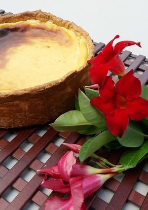Une photo de Flan à la vanille Recette de Philippe Conticini