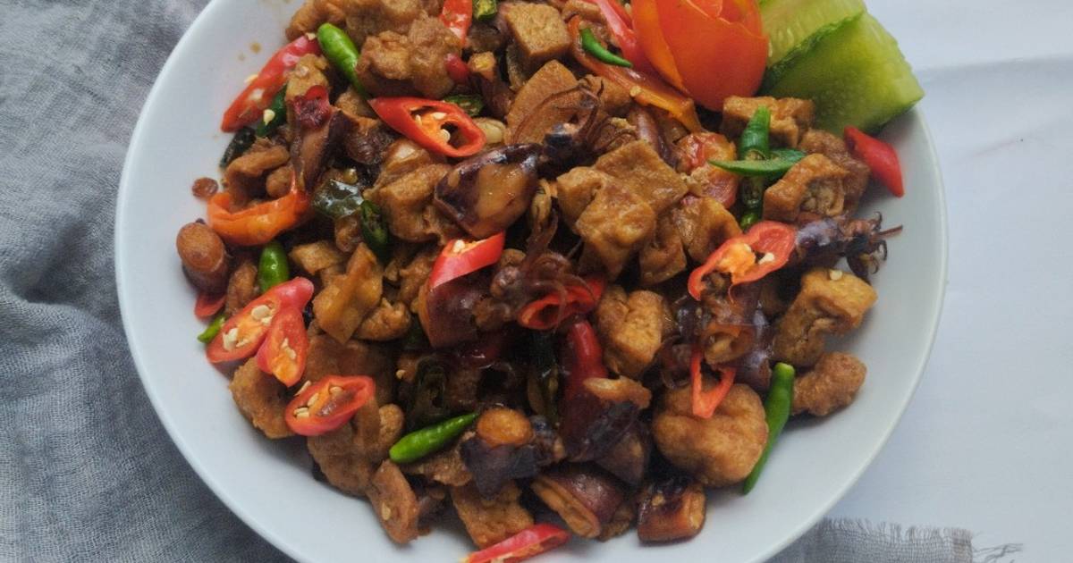 Resep Tumis Tahu Putih Goreng Cumi Asin Oleh Cassalover Ayucimo Cookpad