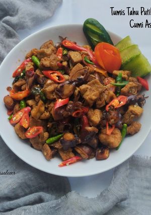 Foto resep Tumis Tahu Putih Goreng Cumi Asin