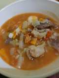 Daging sapi bakso kepiting saus asam manis
