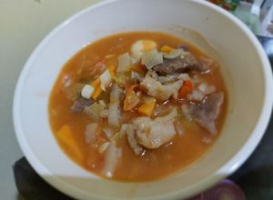Foto resep Daging sapi bakso kepiting saus asam manis