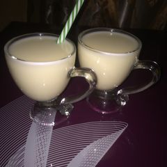Orange milkshake 😋 A picture of Orange milkshake 😋.