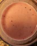 Batido de avena con leche