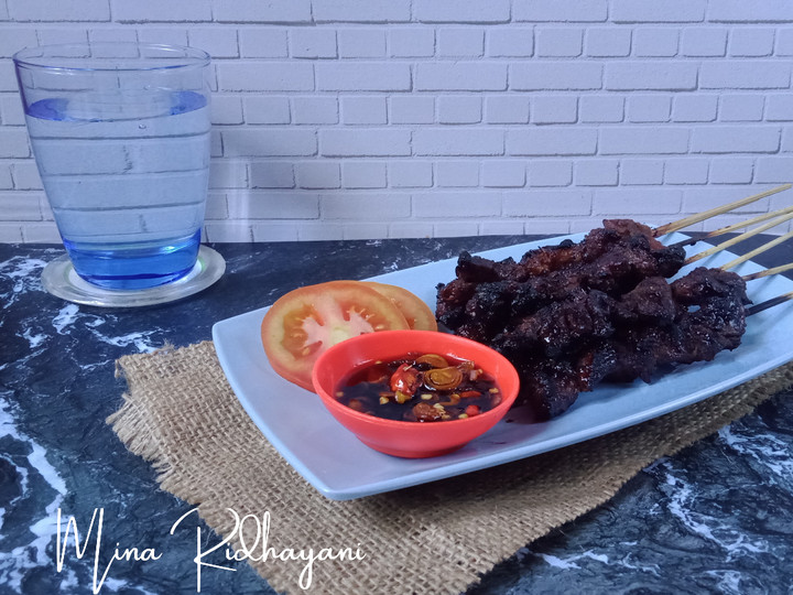  Bagaimana cara buat Sate Daging Sapi sajian Idul Adha  sedap