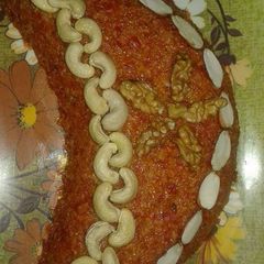 A picture of Cerrot halwa.