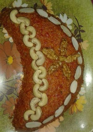 A picture of Cerrot halwa.