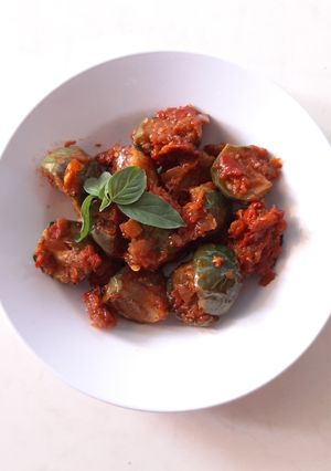 Foto resep Balado Terong Bulat