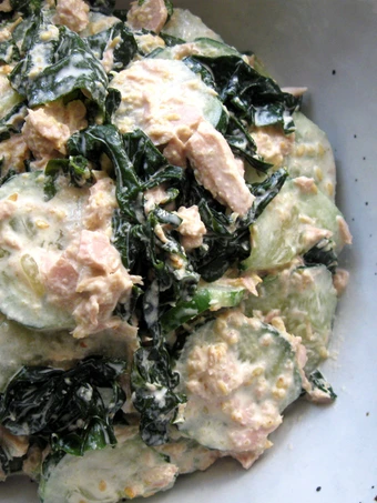 Simple Way Prepare Recipe Wakame Tuna Cucumber Salad that is So Delicious, Really Delicious}