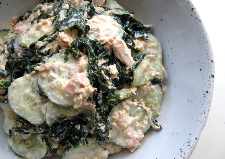 Steps to Prepare Any-night-of-the-week Wakame Tuna Cucumber Salad