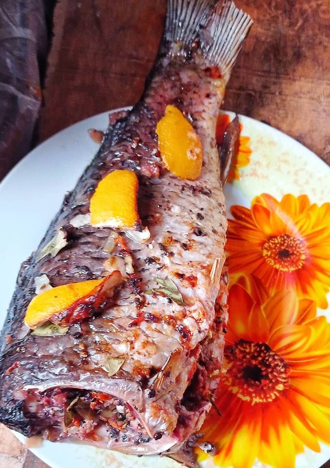 Фарширована скумбрія, запечена в духовці🦪