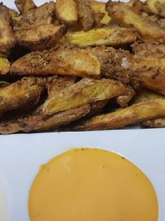 صورة لوصفة بطاطس صحية (ودجز)