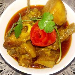 Bengali Style Mangsher jhol Recipe/Mutton Curry A picture of Bengali Style Mangsher jhol Recipe/Mutton Curry.