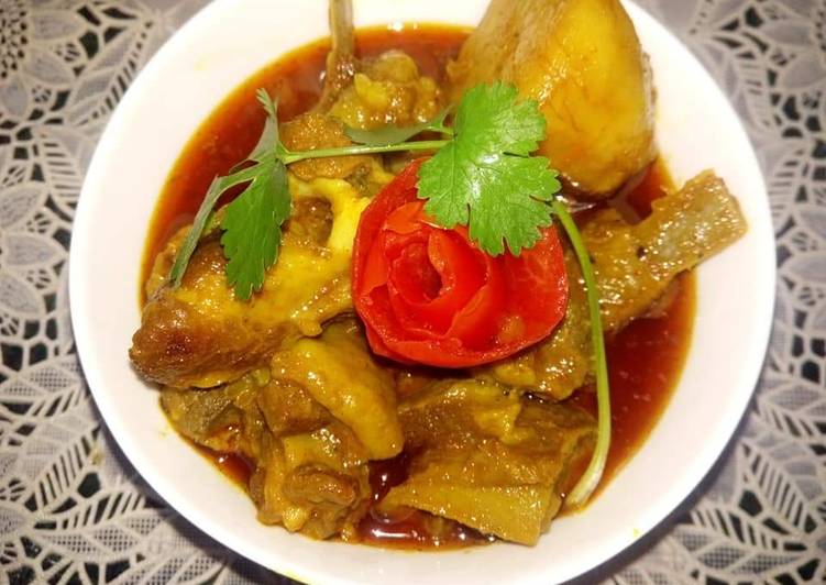 Bengali Style Mangsher jhol Recipe/Mutton Curry