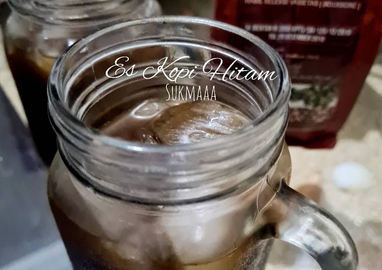 Resep Es Kopi Hitam yang Lezat