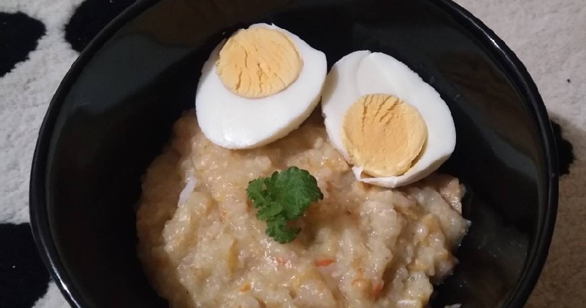 Resep Bubur Sayur Simple Oleh Olla Cookpad