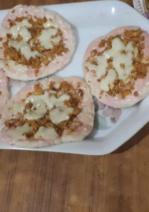 A picture of Mini pizza🍕.