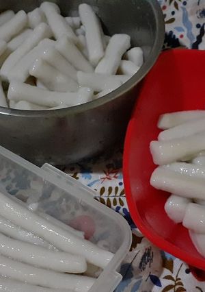 Foto resep Kue Beras Topokki / Tteokbokki