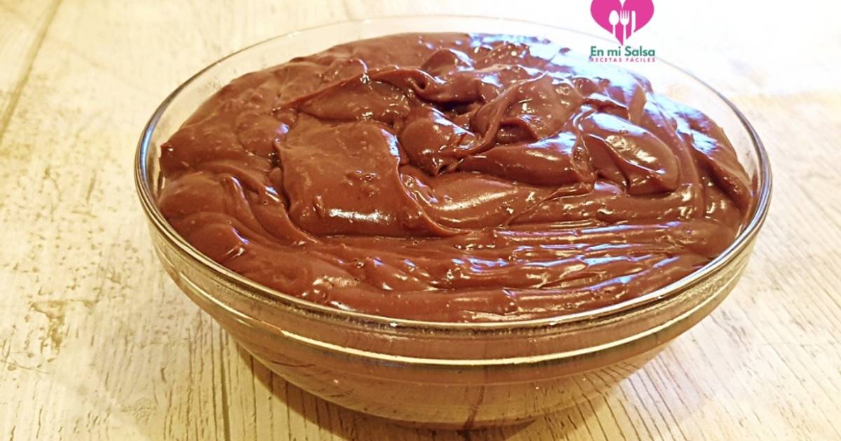 italiano fuerte difícil Crema Pastelera de Chocolate para relleno de tartas y postres Receta de  Belén "En Mi Salsa Cocina"- Cookpad
