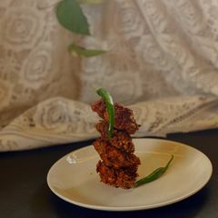 A picture of Mooli Pakode.