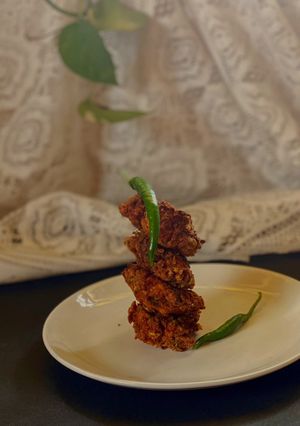 A picture of Mooli Pakode.