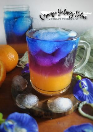 Foto resep Orange Galaxy Blue