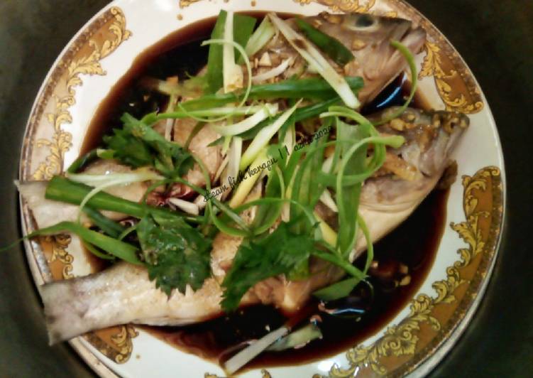 Resep Baru Steam fish kerapu Ala Rumahan