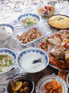 صورة لوصفة مقلوبة دجاج