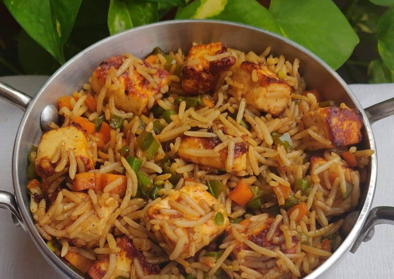 Paneer fried rice