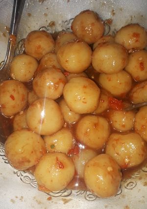 Foto resep Cilok bumbu pedas