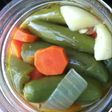 Chiles en escabeche caseros