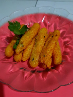 Foto resep Stik kentang keju kornet renyah