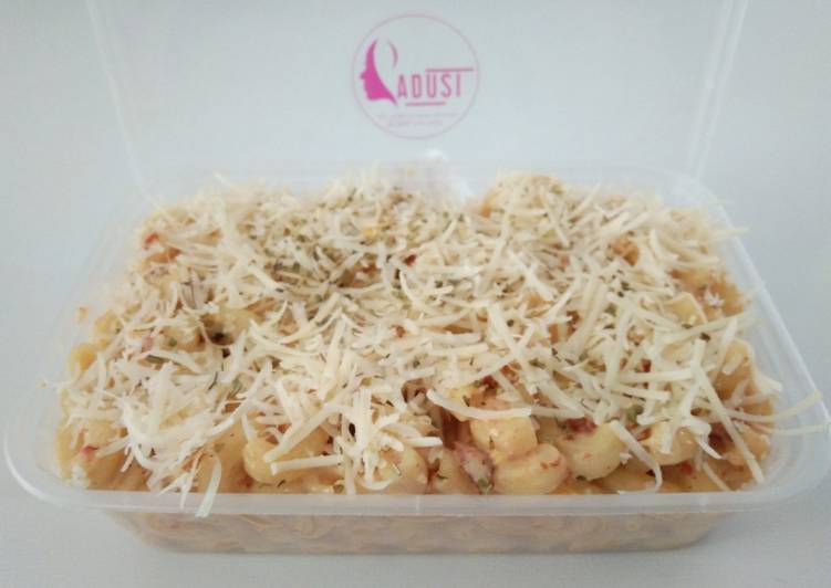 Macaroni rebus dgn cream cheese