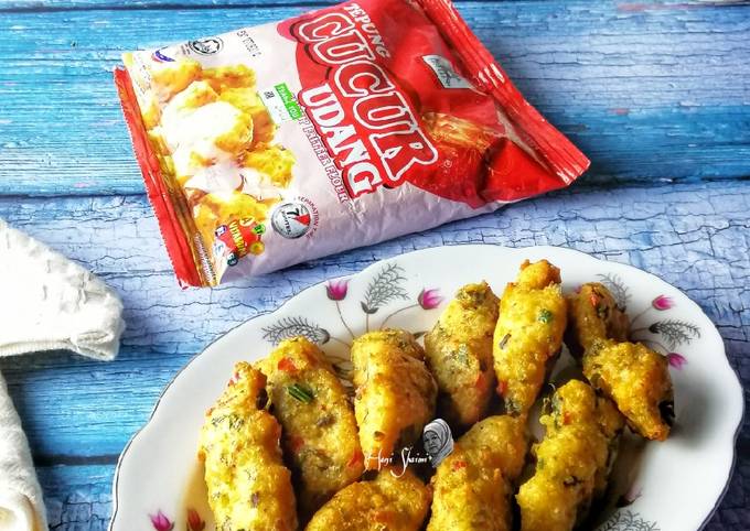 Recipe: Yummy Kuih bujur cucur udang