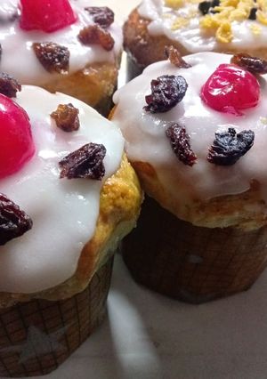 Una foto de Pan dulce navideño con Harina Leudante Pureza