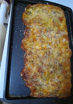 A picture of Copycat dominos pizza cheese stuffed bread sticks.