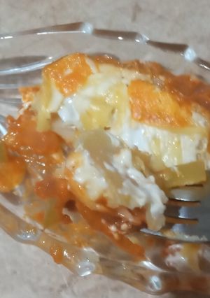 صورة لوصفة غراتان اقتصادي بدون لحوم سهل وبنين 😋😋🤤😍