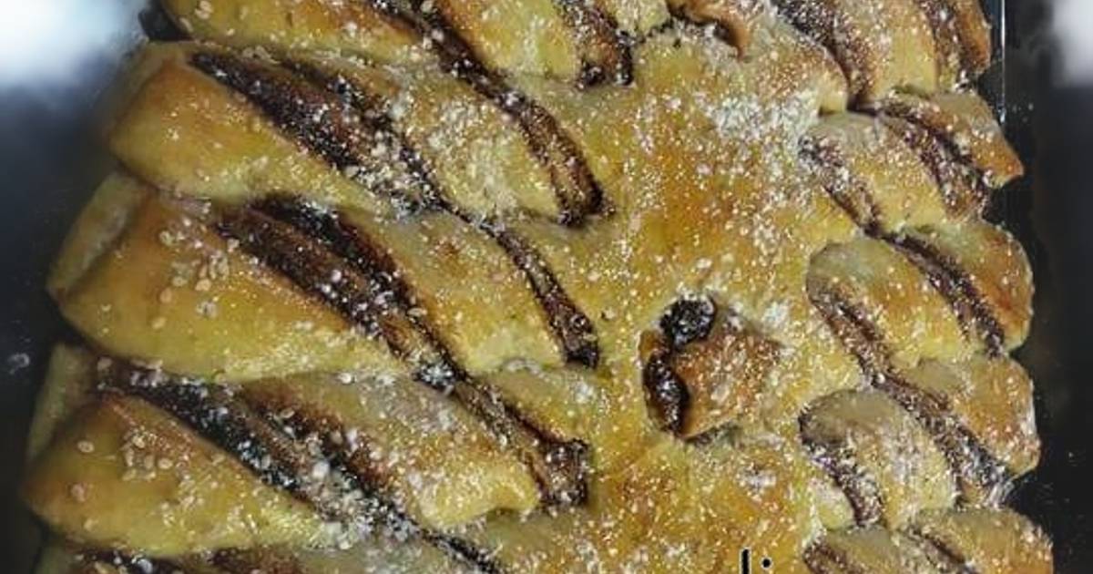 🎄🎉 ☃🎉🎄 ☃ 🍞Christmas Tree Nutella Bread🍞 Recipe by Irum Zaidi Home Cooking Cookpad