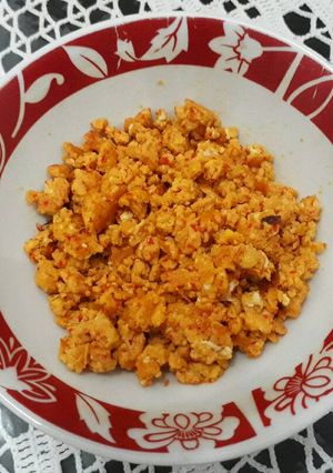 Foto resep Orak arik telur balado