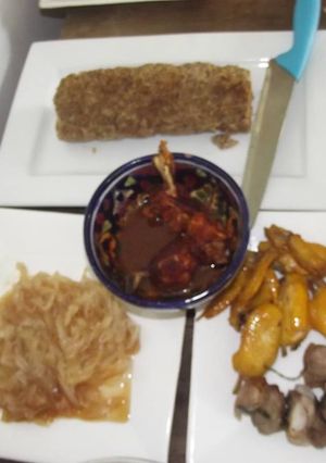 Una foto de Alitas y costillas Alteñas de sangrita verde y menta los correa
