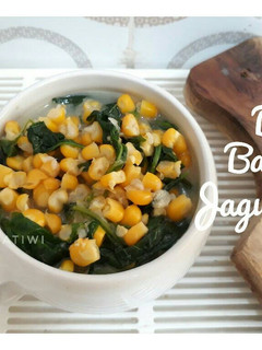 Foto resep Sayur Bayam Jagung Manis