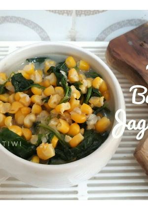 Foto resep Sayur Bayam Jagung Manis