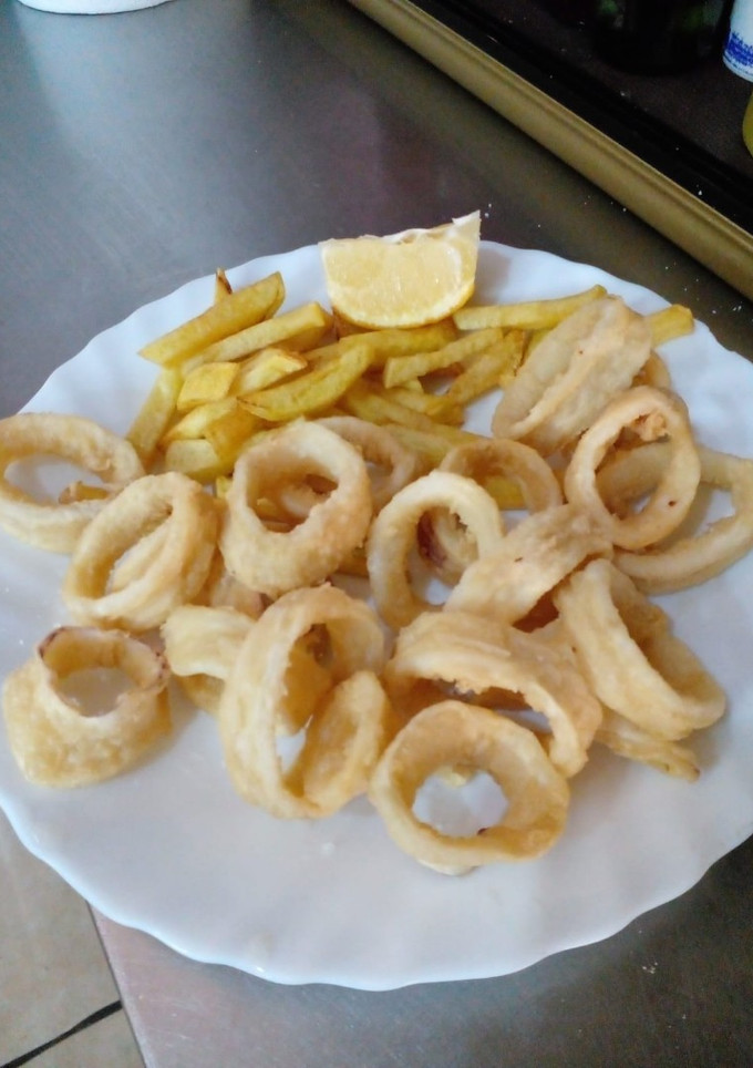 Una foto de Calamares a la andaluza