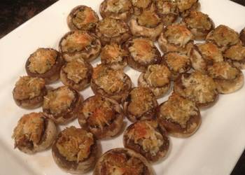 Easiest Way to Make Delicious Crab Stuffed Mushrooms