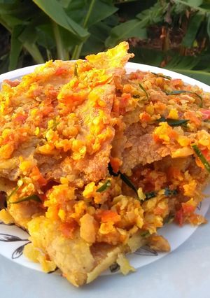 Foto resep Telor Geprek #menuakhirbulan