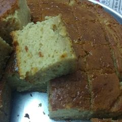 A picture of Dry fruit cake.
