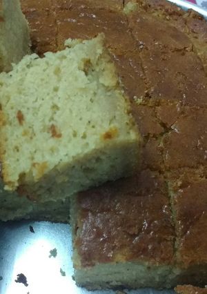 A picture of Dry fruit cake.