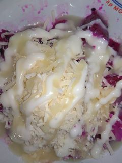 Foto resep Salad buah naga